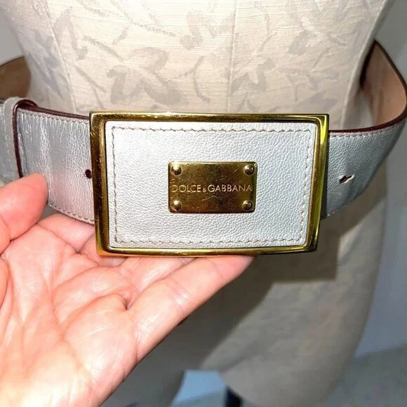 Dolce&Gabbana Belt Women Size 32 Dolce & Gabbana Women Belt, Leather, Good Condition, Size 32  main image 4